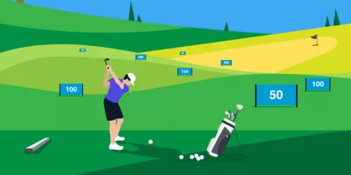 Golf Club Distance Charts
