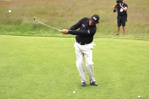 Lefty Phil Mickelson